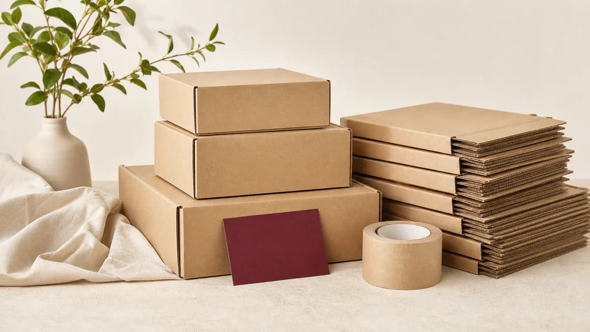 A5 Kraft Mailer Box