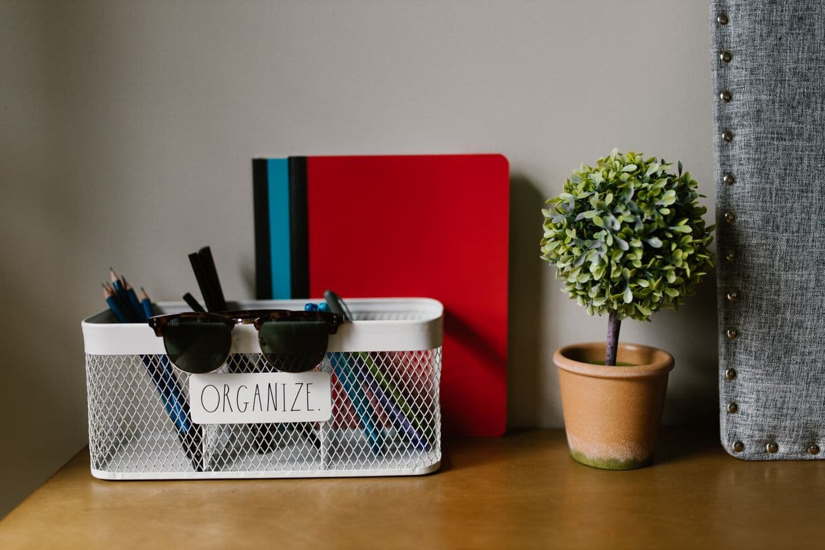 Desktop Organizer Box — Factory photo